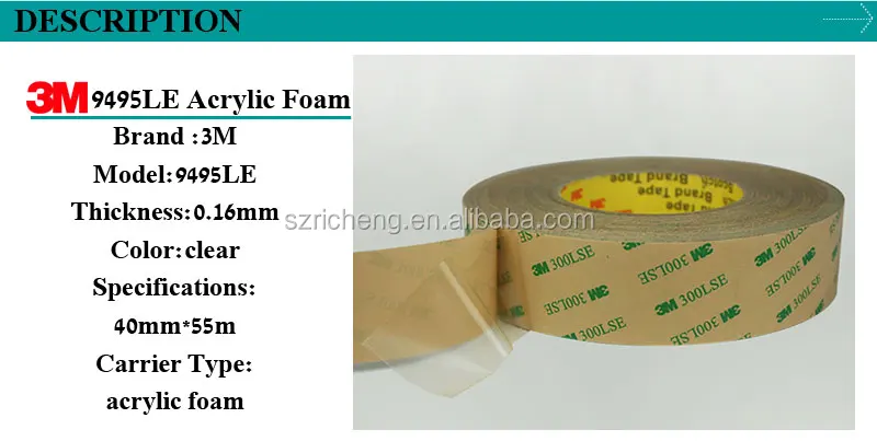 3m double sided automotive tape clear