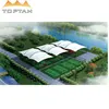Lawn bowls court membrane structure architecture