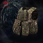 Bucksgear Factory Wholesale Price Custom 5XL Green Fashion Army Military Tactical Vest