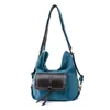 New Fashion Women Canvas Tote Handbag Large Capacity Casual Shoulder Bag Solid Messenger Bag