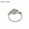 China Manufacturer stainless steel jewelry knot ring