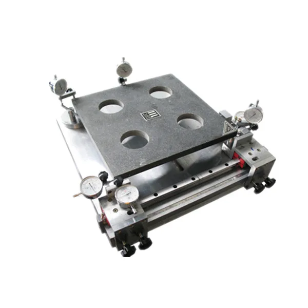 TZY Floor tile surface flatness, squareness, warpage centre, rectangularity, straightness tester