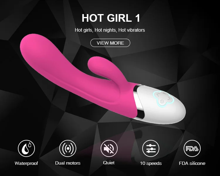G-Spot Clitoris Stimulation Strong Vibrating Sex Toys Heating Dual Vibrator