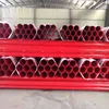 q235 galvanized iron steel metallic red paint fire sprinkler pipe