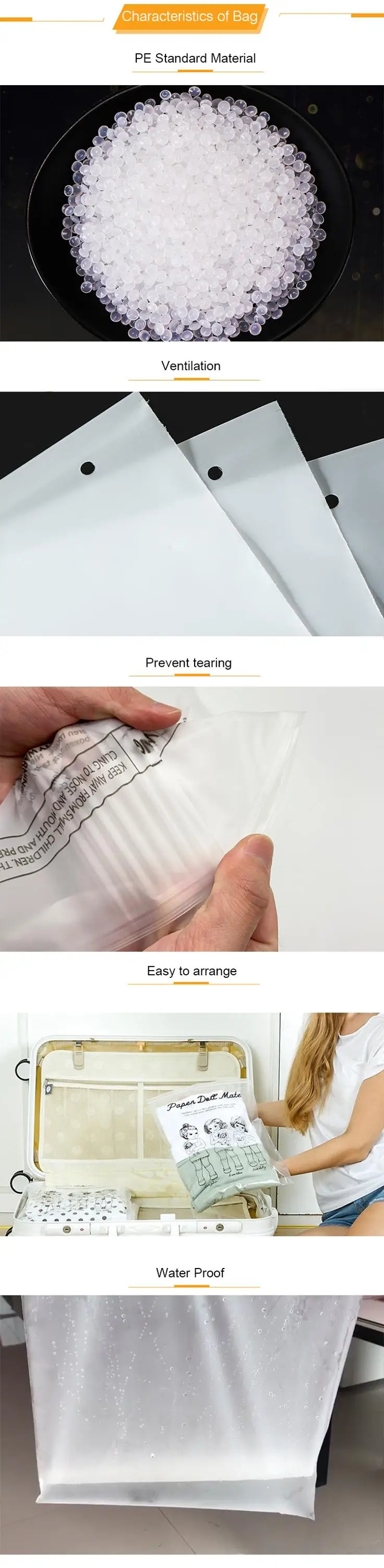 ldpe zipper lock bag
