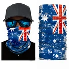 Wholesale Outdoor Motorcycle Casual Country Flag Seamless Tubular Sport Bandana