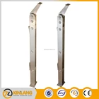 Handrails temperature resistance polished stainless steel balustrade
