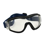 Plastic PC Industrial working construction protective Goggles Safety Glasses for Racing Taiwan manufacturer