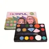Body Use color Paint Type 2019 Fashion Face Paint with rainbow colors water-based