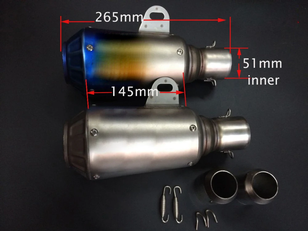 small exhaust muffler