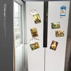 High Quality Wholesale Home Decorative Resin Photo Cities Souvenir Fridge Magnet