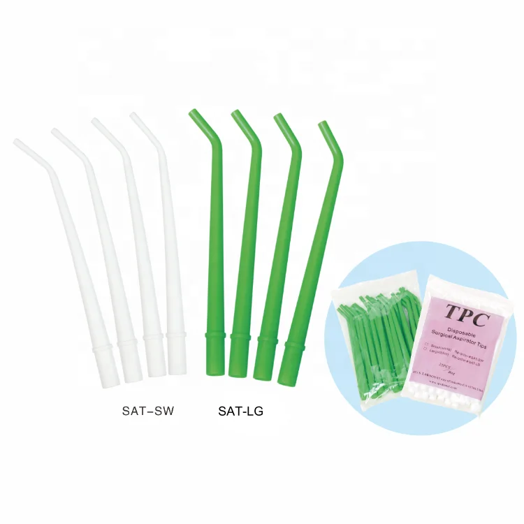 Disposable Suction Tips Evacuator Tips water air mist Surgical Aspirator Tips of Dental Supplies