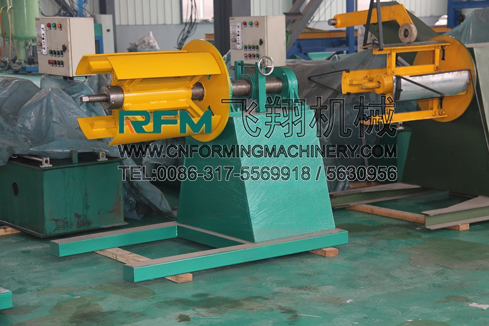 steel coil manual decoiler machine for sale
