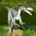 KAWAH theme park electric robot dinosaur animal statue for sale