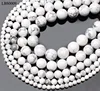 Natural Gem Stone White Howlite Turquoises Beads For Jewelry Bracelet DIY Making