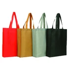 Hot selling recyclable nonwoven ecofriendly shopping supermarket bags/custom logo printed reusable non woven tote bag