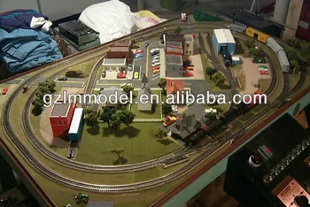 oo scale train layouts