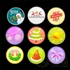 halloween festival party decoration plastic led pin badge