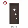 Factory Price Surface Finished Smooth Fashionable 3 Dot Translucent Glasses Baby Door Interior