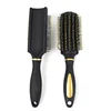 Italy curved back custom flat top hair brush black denman hair brush for man