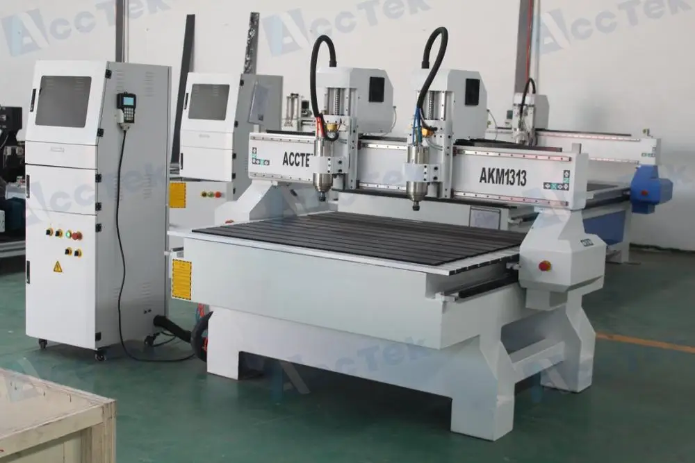 Factory supply dual heads wood design cnc machine price with CE certification