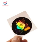 Customized Recognizable Holographic Sticker, 3D logo hologram stamping sticker