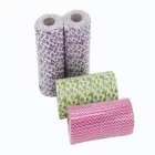 Cleaning supplies household cleaning cloth industry cheap polyester fabric rolls