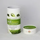customized food packaging cardboard for green food and tea and gifts and books round food grade