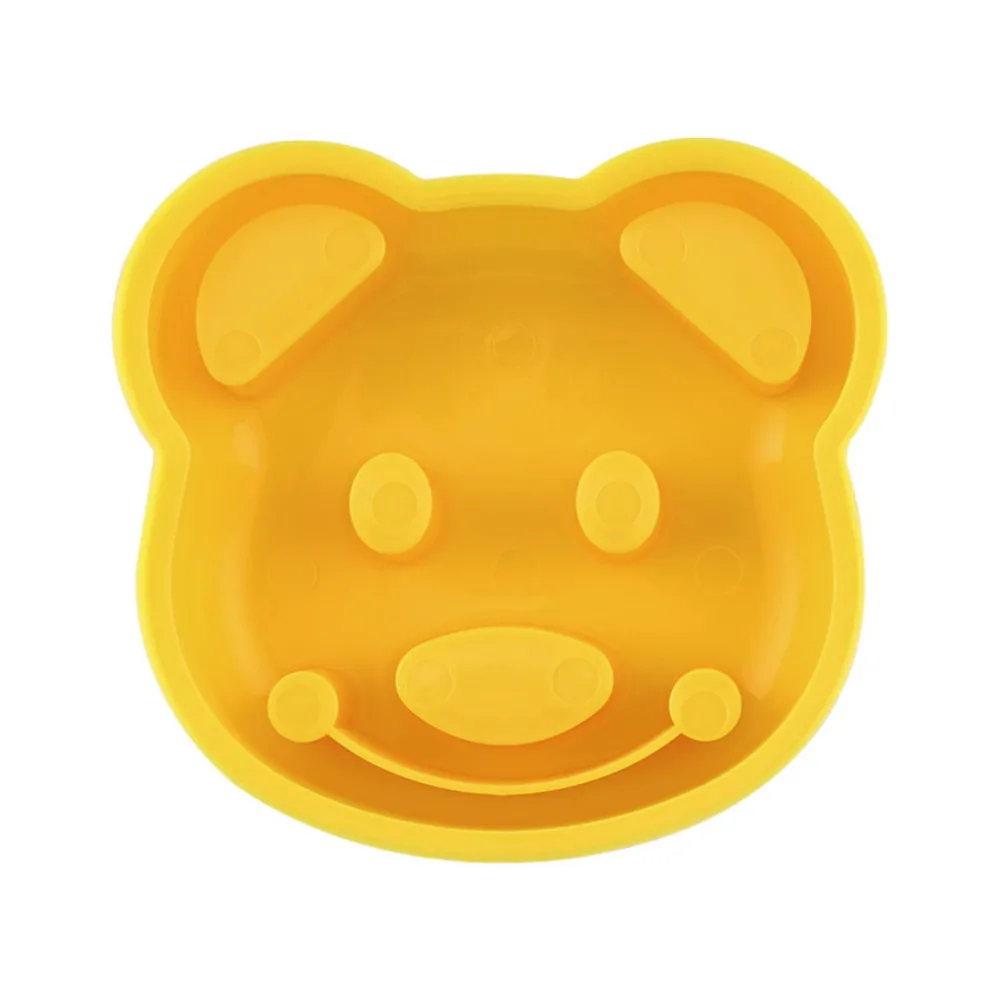 2015 new Home DIY Cookie Cutter Plastic Sandwich Toast Bread Mold Maker Cartoon Bear cake mold cooking tools