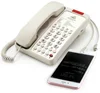 Rechargeable hotel phone with 2 USB charging ports for mobile phone and Ipod