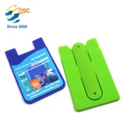Factory wholesale promotion gift silicone cell phone card holder