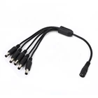 5.5*2.1mm / 5.5*2.5mm Male Female 12V 24V Extension DC Power Cord Cable For CCTV