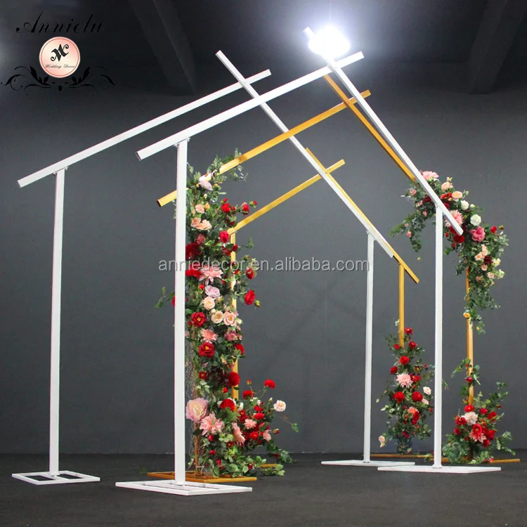 Wedding Stage Backdrop, Hot-selling Metal Arch Decoration Backdrop Wedding Supplies