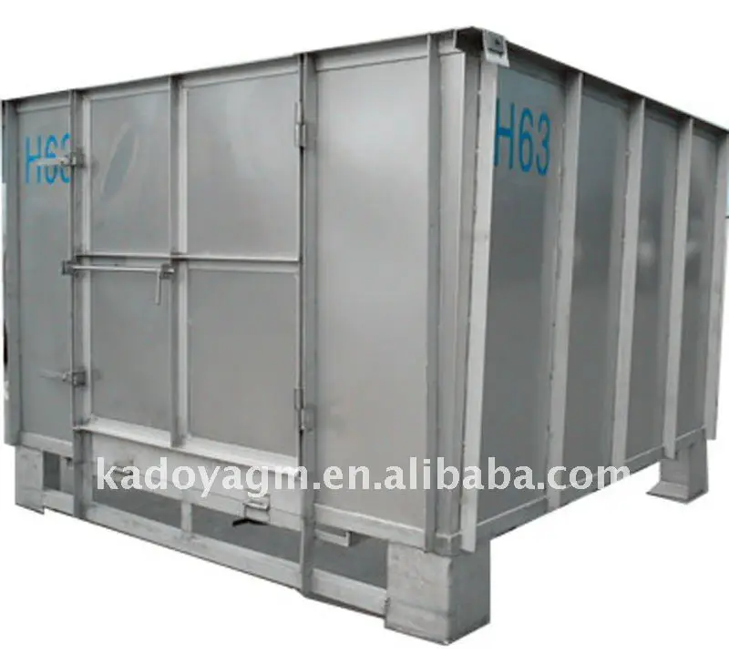 Tanque de almacenamiento de acero inoxidable cuadrado/contenedor-Equipo