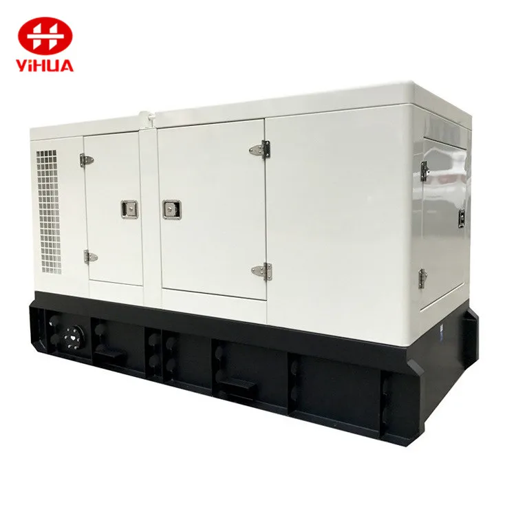 60KVA Silent Type for China Small Water Cooled Diesel Engine with 24V DC Electric Start 95% Efficiency Home Use