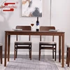 Modern luxury dining room solid wood dinning table