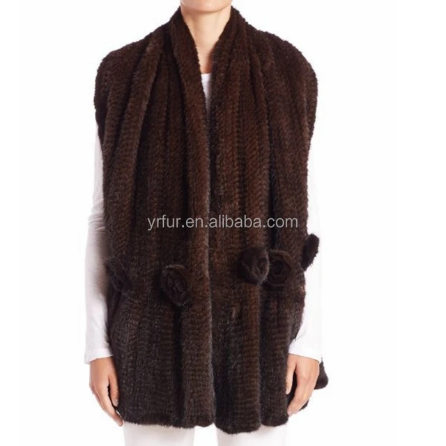 mink fur cape