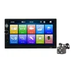 7 Inch Capacitive Screen Car MP5 Player Support Bluetooth Steer Wheel Control With Rear View Camera Double Din monitor