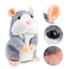Recordable Repeating Talking Stuffed Animals Plush Little Teddy Bear /hamster Toy