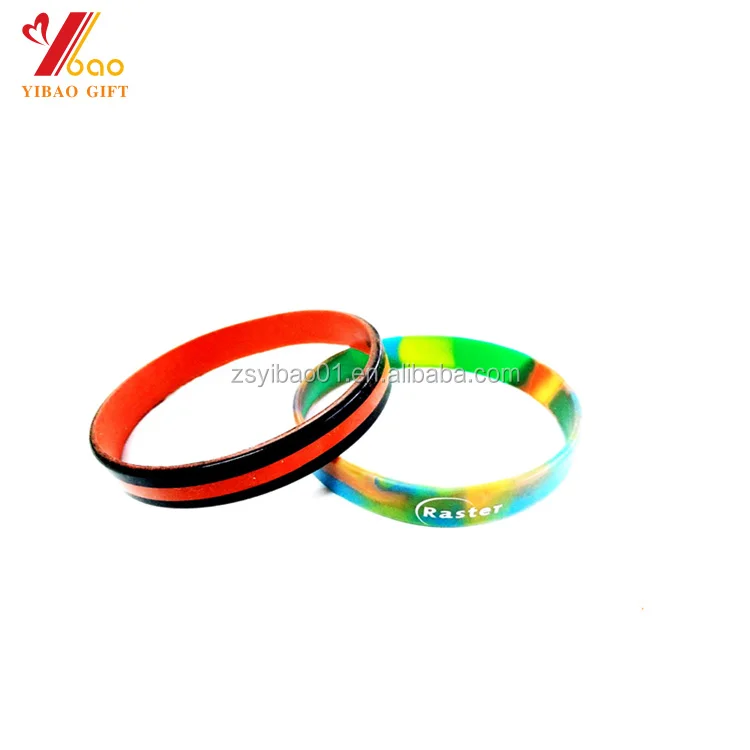 rubber wristband/wholesale silicone bracelet for promotion