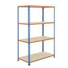 Customize Warehouse Storage Shelving Rack Heavy Duty Shelf 500KG Loading Capacity