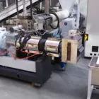 cost of double stages plastic recycling granulating pelletizer machine