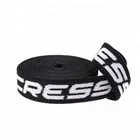 Fashion style jacquard elastic webbing for underwear waistband