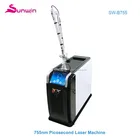 PTP SP LP mode high peak power tattoo removal chloasma treatment picosecond laser equipment for beauty salon