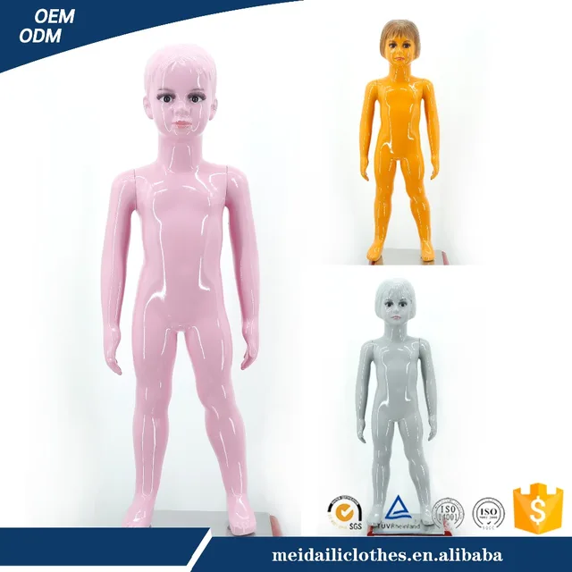 Hot Sale Kids Apparel Display Very Young Models Child Male&Female Mannequin For Sale