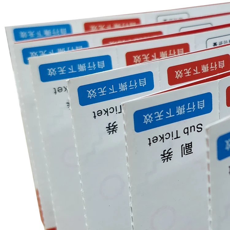 Custom Variable Data Promotional Rfid Smart Card Printable Rfid Paper Ticket