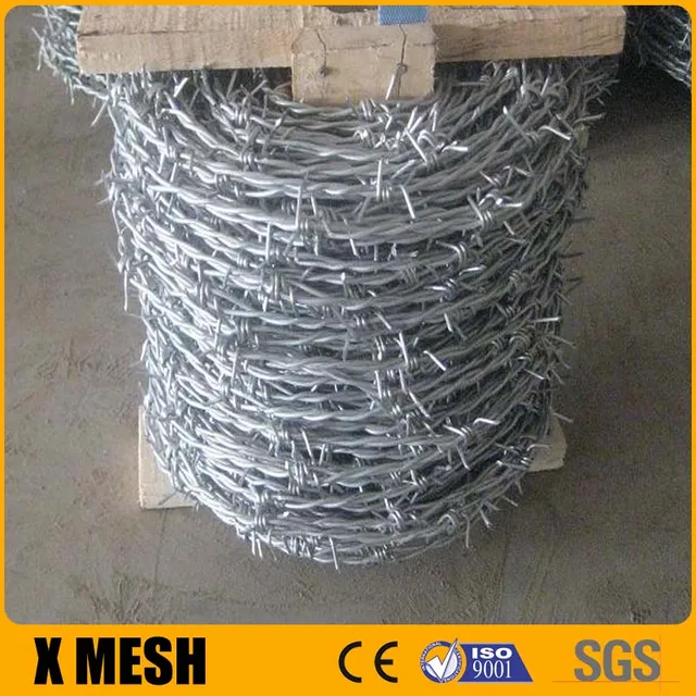 2 strands barbed wire fence_Yuanwenjun.com
