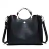 High quality lower price latest designer custom PU leather shoulder hand bag Crocodile pattern tote handbags for ladies