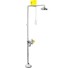 drain off emergency washing device compound eye wash with covering cup