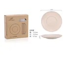 Wheat straw plate dishes non - toxic mildew - resistant plastic dishes